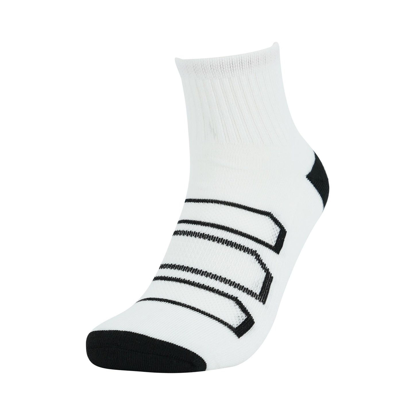 YONEX UNISEX SOCKS # SSSE-120103CM-S BLACK 3/4 REGULAR
