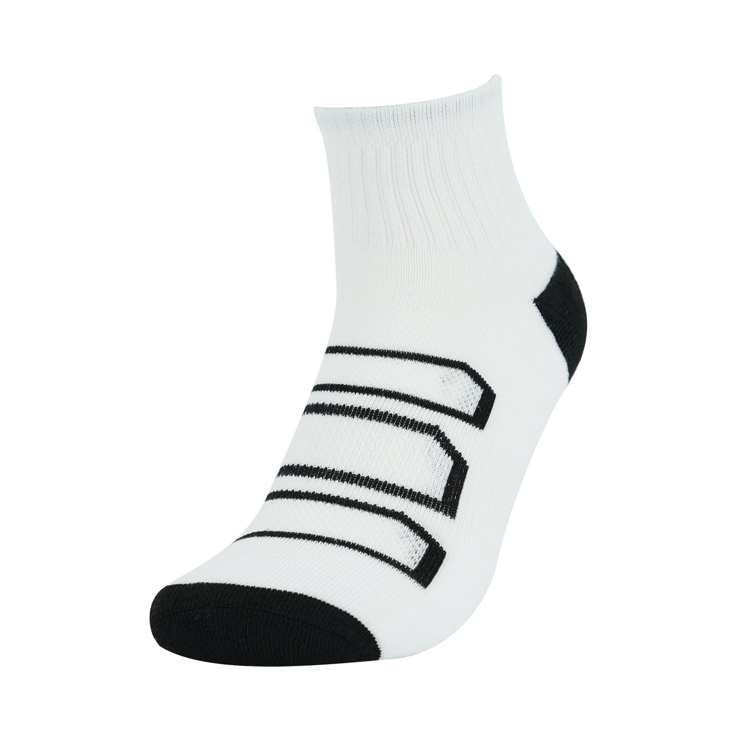 YONEX UNISEX SOCKS # SSSE-120103CM-S BLACK 3/4 REGULAR