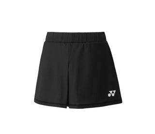 YONEX WOMENS SHORTS(WITH INNER SHORTS) # 25090EX BLACK 2XL