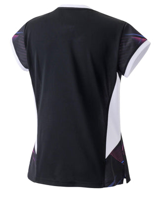 YONEX WOMEN'S CREW NECK SHIRT # 20791EX BLACK 2XL