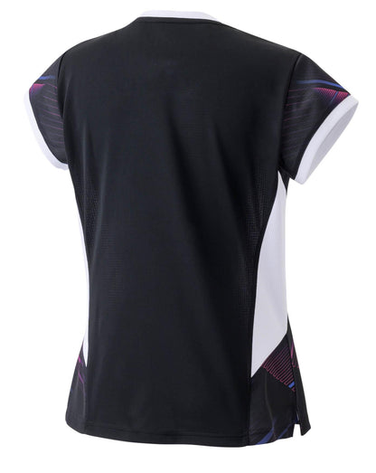 YONEX WOMEN'S CREW NECK SHIRT # 20791EX BLACK 2XL