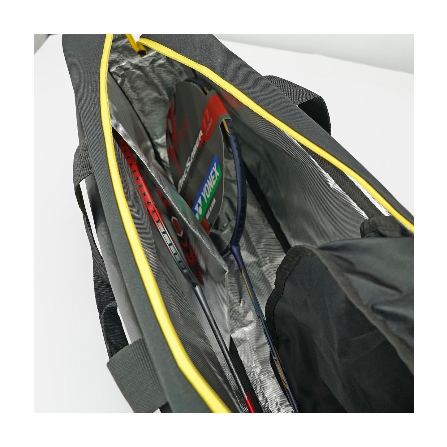 YONEX TOURNAMENT BAG # PC2-3D-Q014-23431WT-SR BLACK/YELLOW