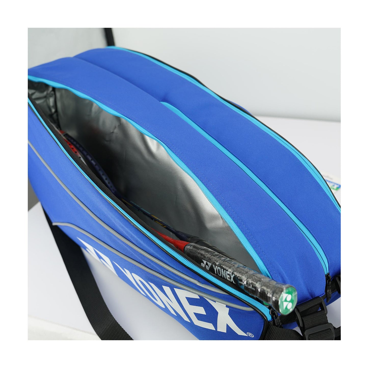 YONEX BAG BT6 FLAT EMBROIDERY # PC2-Q014-23426EXF-SR BLACK/Y