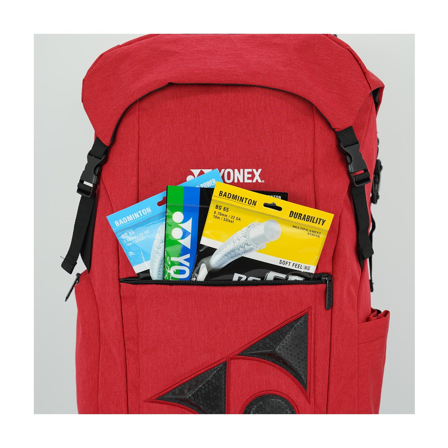 YONEX BACKPACK # PC1-3D-Q014-22812T-SR BLACK/RED ZZZZ