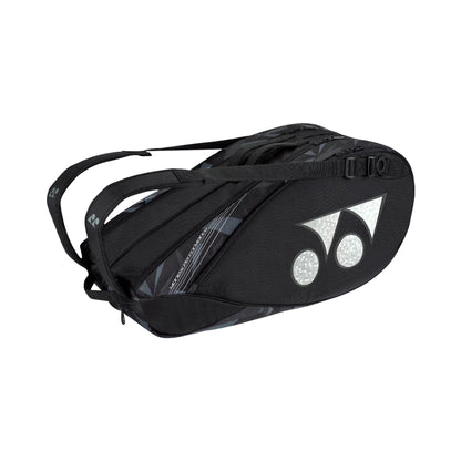 YONEX BAG BT6 FLAT EMBROIDERY # PC2-Q014-22926TF-SR BLACK