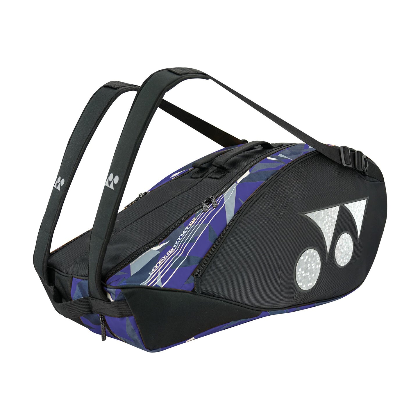 YONEX BAG BT6 FLAT EMBROIDERY # PC2-Q014-22926TF-SR BLACK