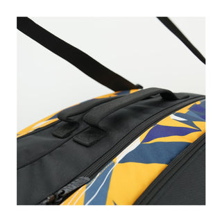 YONEX BAG BT6 FLAT EMBROIDERY # PC2-Q014-22926TF-SR BLACK