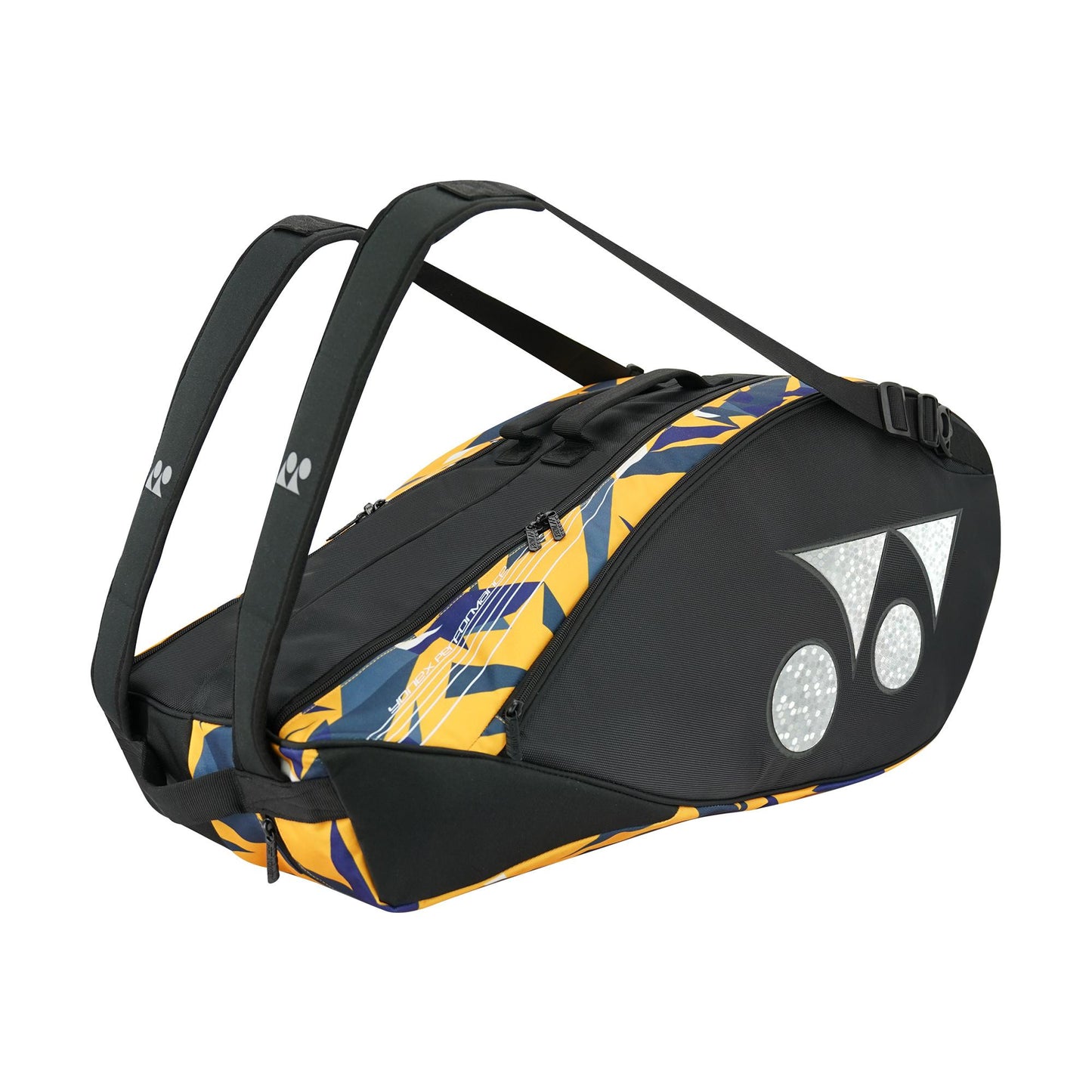 YONEX BAG BT6 FLAT EMBROIDERY # PC2-Q014-22926TF-SR BLACK