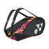 YONEX BAG BT6 FLAT EMBROIDERY # PC2-Q014-22926TF-SR BLACK