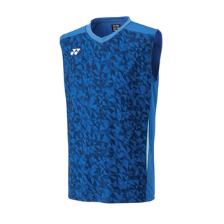 YONEX MEN'S SLEEVELESS TOP # 10556EX BLUE 2XL