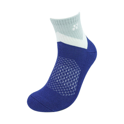 YONEX MEN'S SOCKS # SSM-1862R-S BLUE 3/4 REGULAR