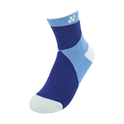 YONEX LADIES SOCKS # SSM-2866R-S BLUE 3/4 REGULAR