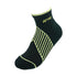 YONEX LADIES SOCKS # SSM-2867R-S BLACK 1/2 REGULAR