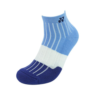 YONEX MEN'S SOCKS # SSM-1863R-S BLACK/GREY 1/2 REGULAR