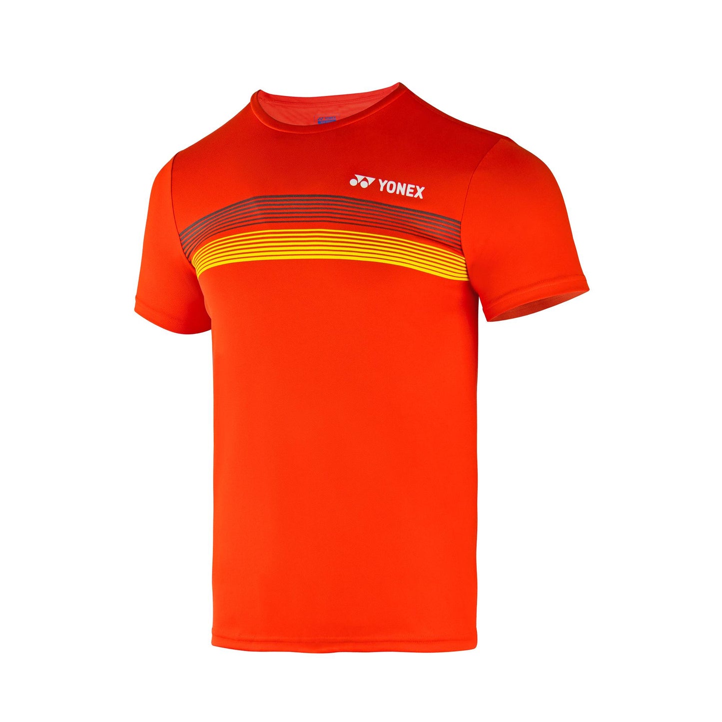 YONEX MEN'S ROUND NECK TSHIRT # RM-H036-2532-EASY23-S FIERY