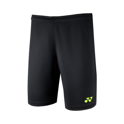 YONEX JUNIOR SHORTS # SJ-S092-2602-EASY23-S BLACK/GOLD J120
