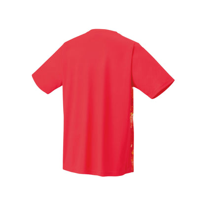 YONEX MENS T-SHIRT #16634EX CLEAR RED 2XL