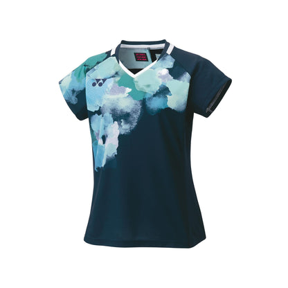 YONEX WOMENS CREW NECK SHIRT #20706EX CLEAR RED 2XL