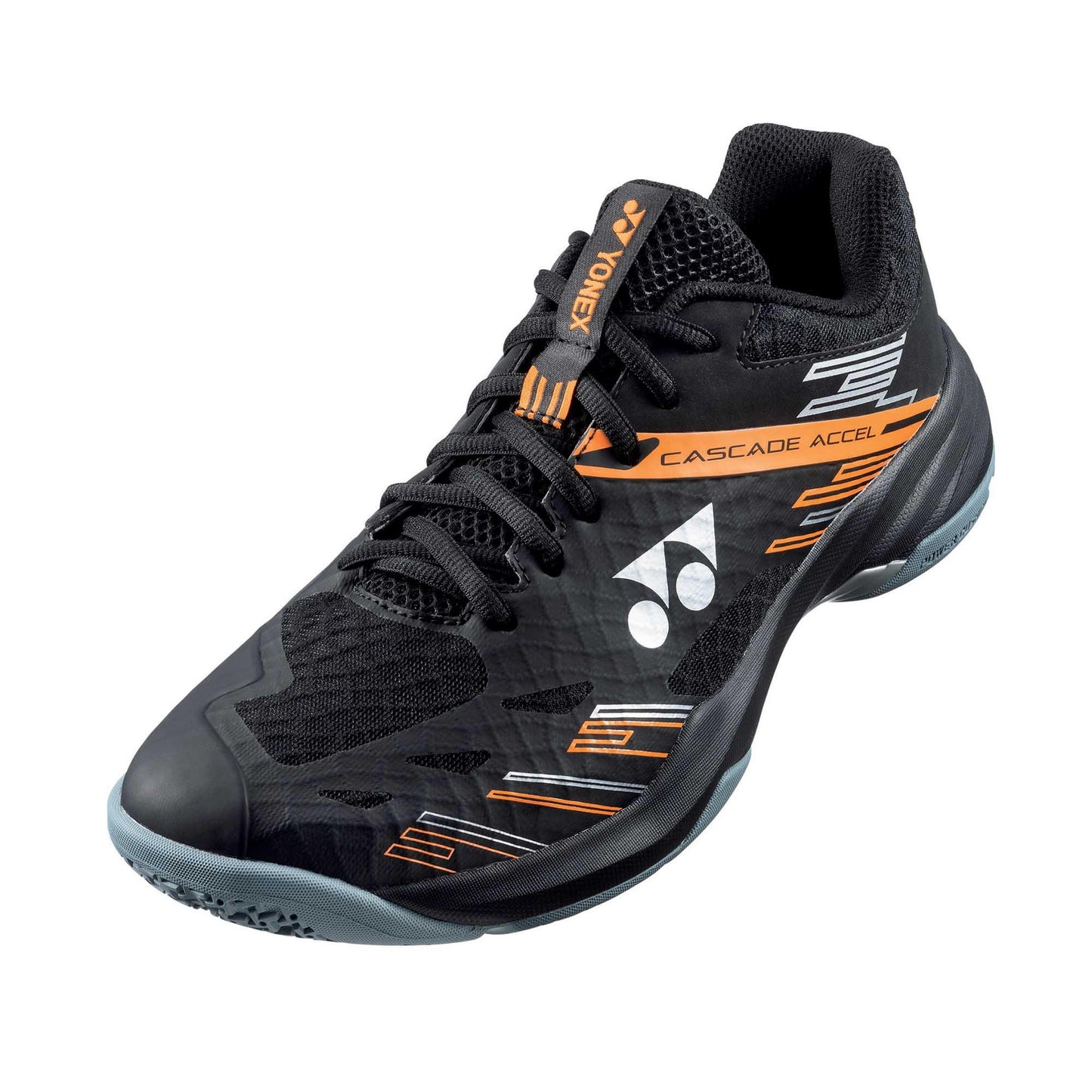 YONEX BTON SHOES CASCADE ACCEL # SHBCA1WEX BLK/ICE BLUE 22.5