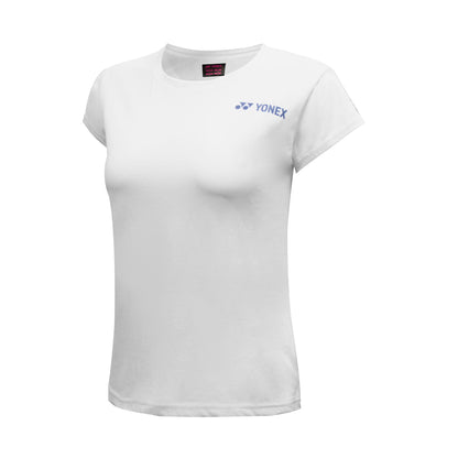 YONEX TEXTILE ROUND NECK WOMEN'S T-SHIRT # YOB23196EX MIDNIG