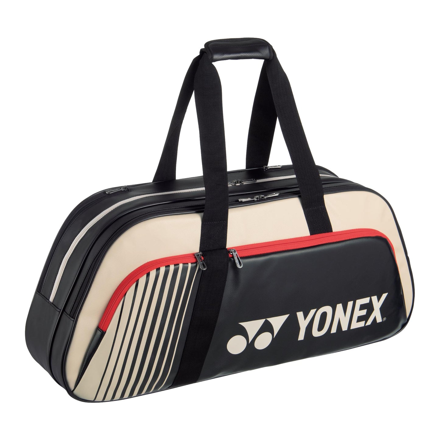 YONEX ACTIVE TOURNAMENT BAG # BA82431WEX BLACK / BEIGE