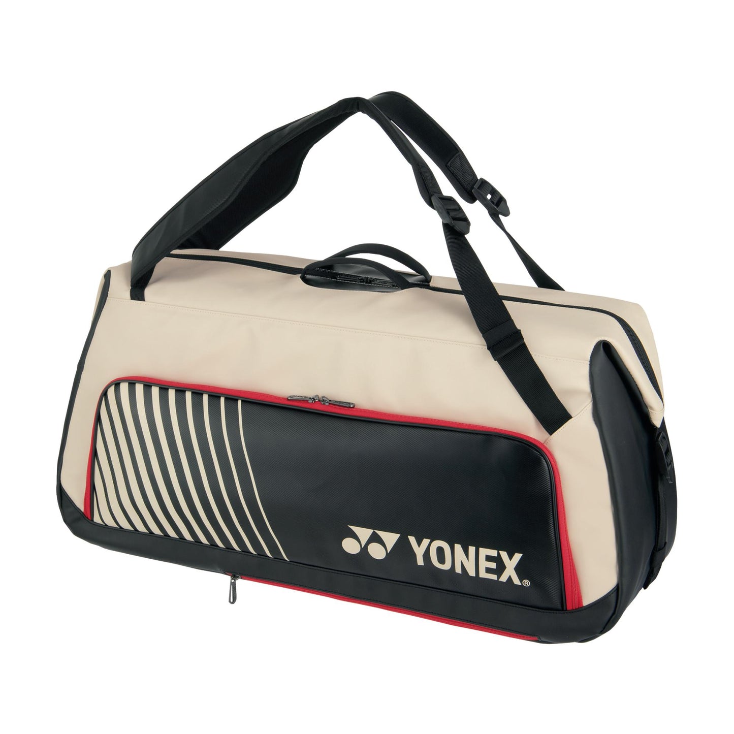 YONEX ACTIVE DUFFEL BAG # BA82436EX BLACK / BEIGE