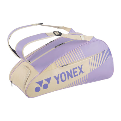 YONEX ACTIVE RACQUET BAG (6PCS) # BA82426EX BLACK / BEIGE