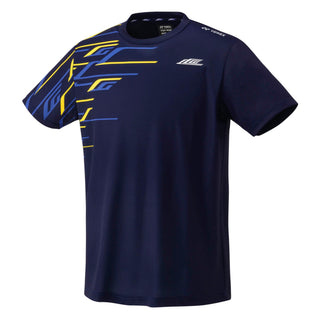YONEX UNI ROUND NECK T-SHIRT (LCW 2024) # 16737EX NAVY/BLUE