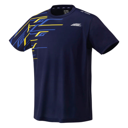 YONEX UNI ROUND NECK T-SHIRT (LCW 2024) # 16737EX NAVY/BLUE