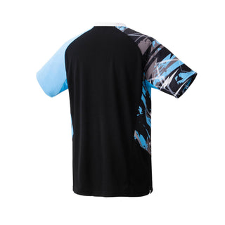 YONEX MEN'S BADMINTON CREW NECK SHIRT # 10572EX BLACK 2XL