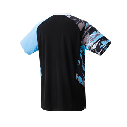 YONEX MEN'S BADMINTON CREW NECK SHIRT # 10572EX BLACK 2XL