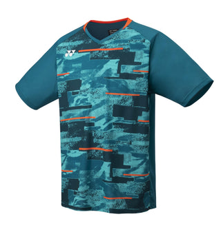 YONEX MEN'S CREW NECK SHIRT # YM0034EX BLACK 2XL