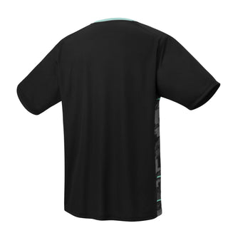 YONEX MEN'S CREW NECK SHIRT # YM0034EX BLACK 2XL