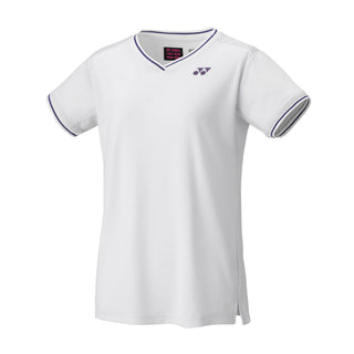 YONEX WOMEN'S TENNIS CREW NECK SHIRT # 20761EX WHITE 2XL