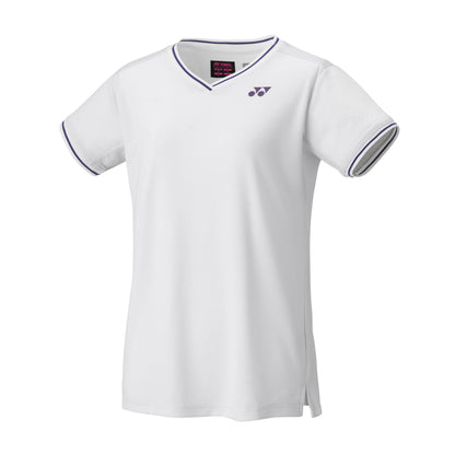 YONEX WOMEN'S TENNIS CREW NECK SHIRT # 20761EX WHITE 2XL