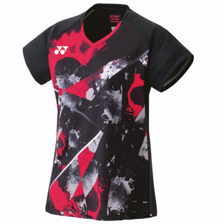 YONEX WOMEN'S BADMINTON CREW NECK SHIRT # 20771EX BLACK 2XL