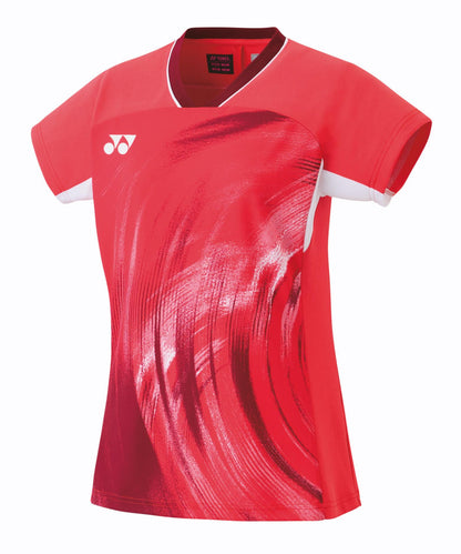 YONEX WOMEN'S BADMINTON CREW NECK SHIRT # 20769EX LIGHT OLIV