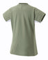 YONEX WOMEN'S BADMINTON CREW NECK SHIRT # 20769EX LIGHT OLIV