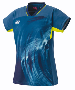 YONEX WOMEN'S BADMINTON CREW NECK SHIRT # 20769EX LIGHT OLIV