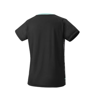 YONEX WOMEN'S CREW NECK SHIRT # YW0034EX BLACK 2XL