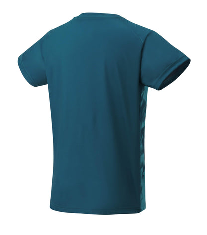 YONEX WOMEN'S CREW NECK SHIRT # YW0033EX BLUE GREEN 2XL