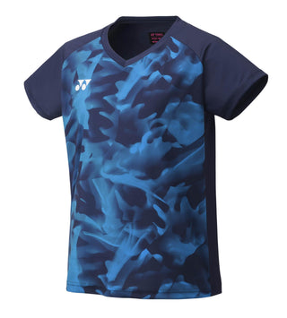 YONEX WOMEN'S CREW NECK SHIRT # YW0033EX BLUE GREEN 2XL