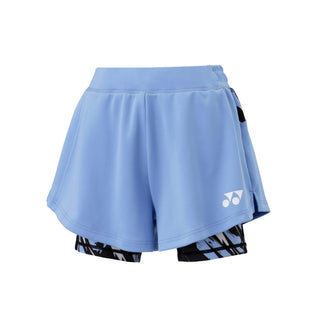 YONEX BADMINTON WOMEN SHORTS(WITH INNER SHORTS) # 25084EX CR
