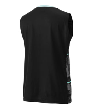 YONEX MEN'S SLEEVELESS TOP # YM0035EX BLACK 2XL