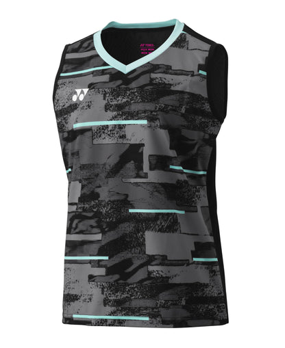 YONEX MEN'S SLEEVELESS TOP # YM0035EX BLACK 2XL