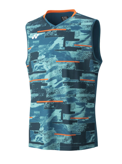 YONEX MEN'S SLEEVELESS TOP # YM0035EX BLACK 2XL