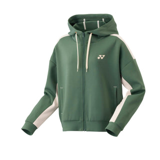 YONEX WOMEN SWEAT FULL ZIP HOODIE # 57080EX CRYSTAL BLUE 2XL