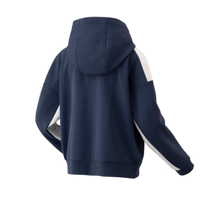 YONEX WOMEN SWEAT FULL ZIP HOODIE # 57080EX CRYSTAL BLUE 2XL