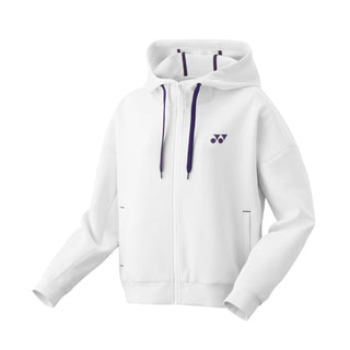 YONEX WOMEN SWEAT FULL ZIP HOODIE # 57080EX CRYSTAL BLUE 2XL