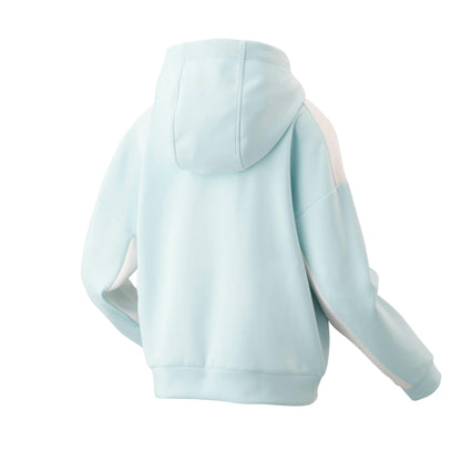 YONEX WOMEN SWEAT FULL ZIP HOODIE # 57080EX CRYSTAL BLUE 2XL